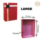 Top & Bottom Trio Boxes – 3-Piece Premium Flower Gift Set