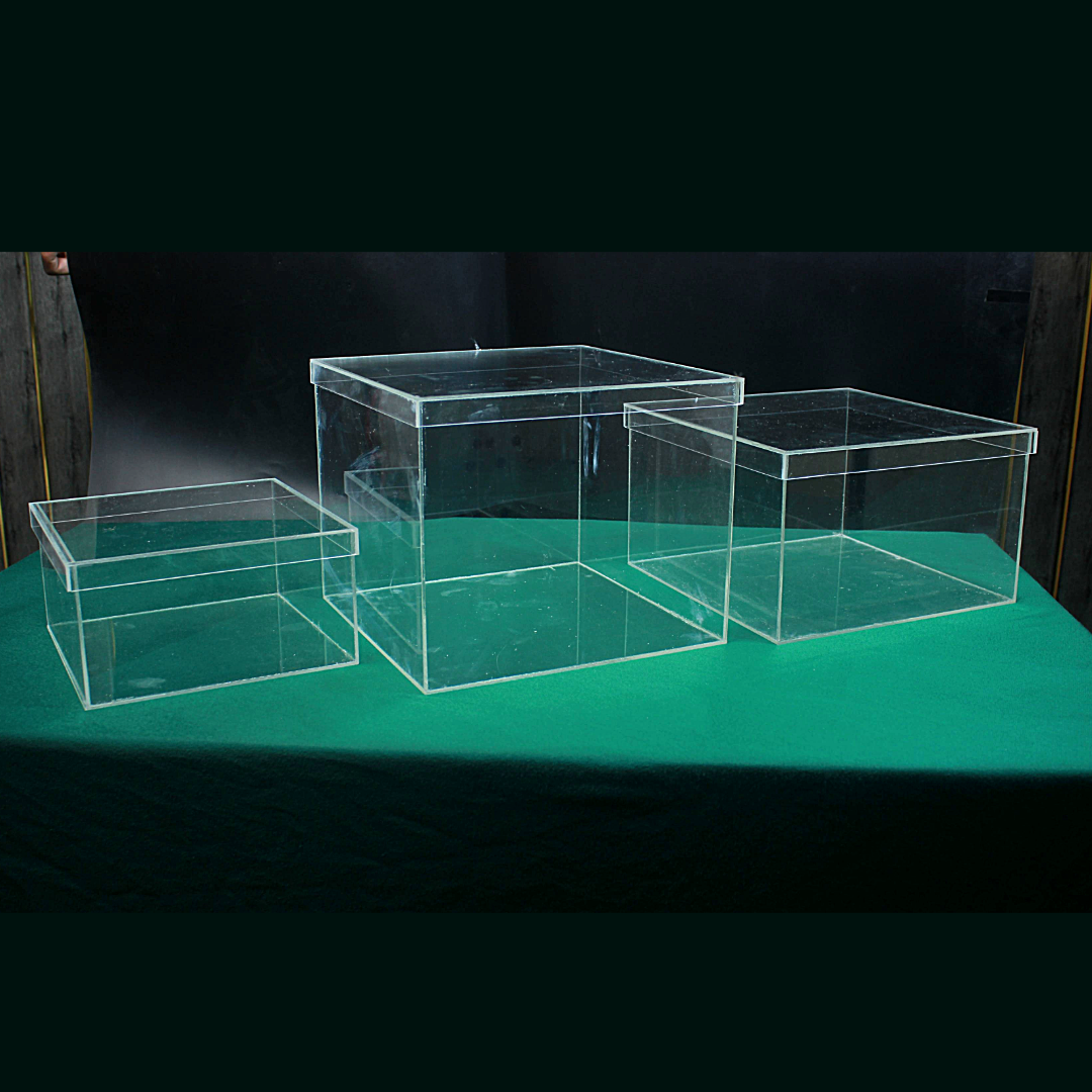 Top Bottom Acrylic Boxes