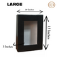 Top & Bottom Window Gift Box – Single Piece Packaging