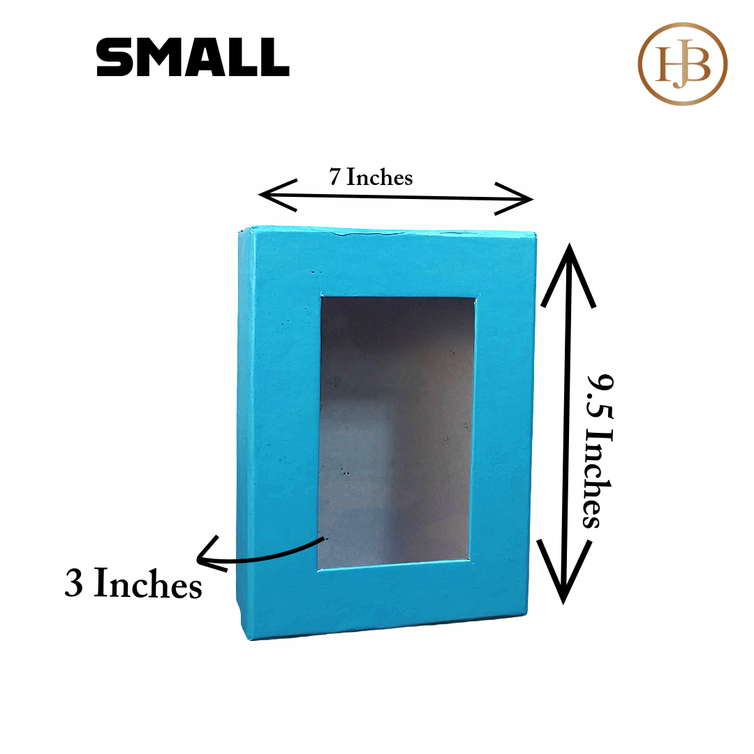 Top & Bottom Window Gift Box – Single Piece Packaging