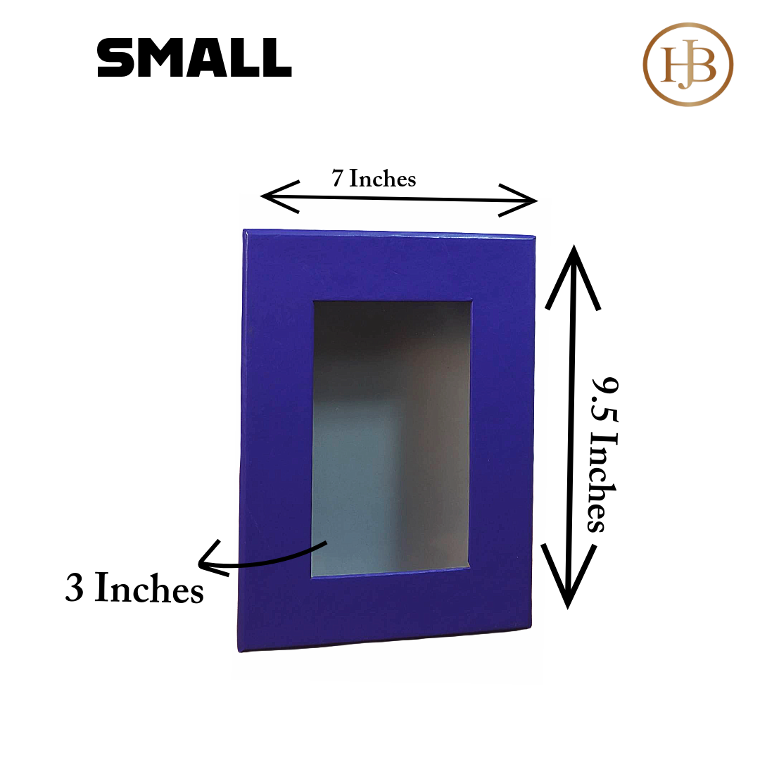 Top & Bottom Window Gift Box – Single Piece Packaging