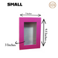 Top & Bottom Window Gift Box – Single Piece Packaging