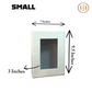 Top & Bottom Window Gift Box – Single Piece Packaging