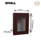 Top & Bottom Window Gift Box – Single Piece Packaging