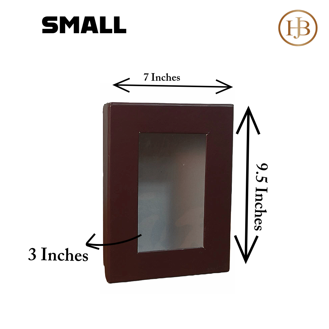 Top & Bottom Window Gift Box – Single Piece Packaging