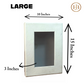 Top & Bottom Window Gift Box – Single Piece Packaging