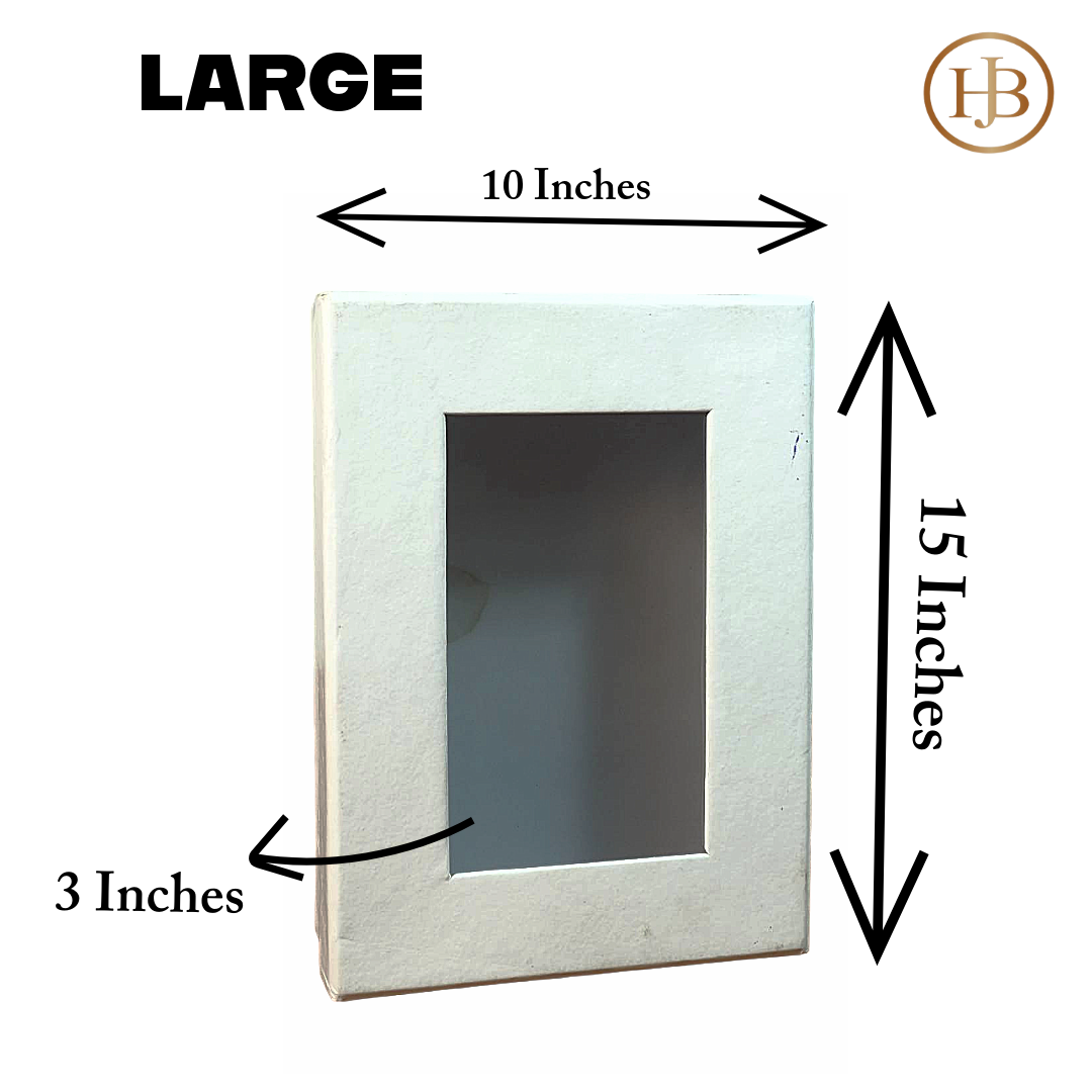 Top & Bottom Window Gift Box – Single Piece Packaging
