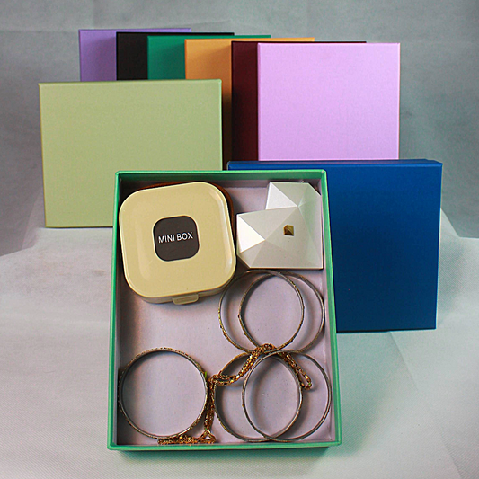 Duo Set Carboard Box With Bag