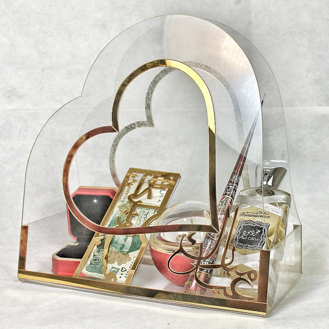 Beautiful Heart Shape Acrylic Boxes