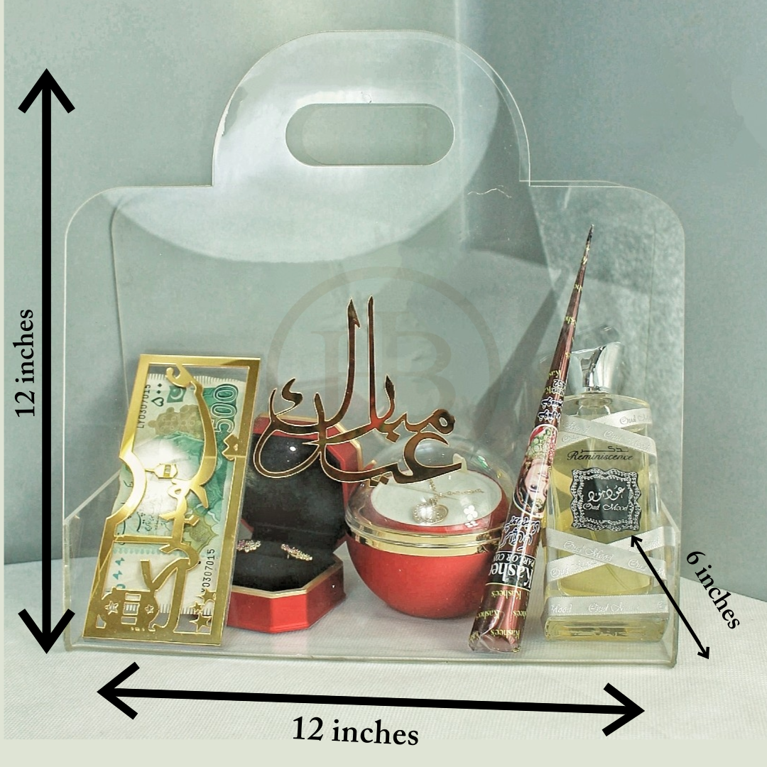 Beautiful Handbag Style Acrylic Box