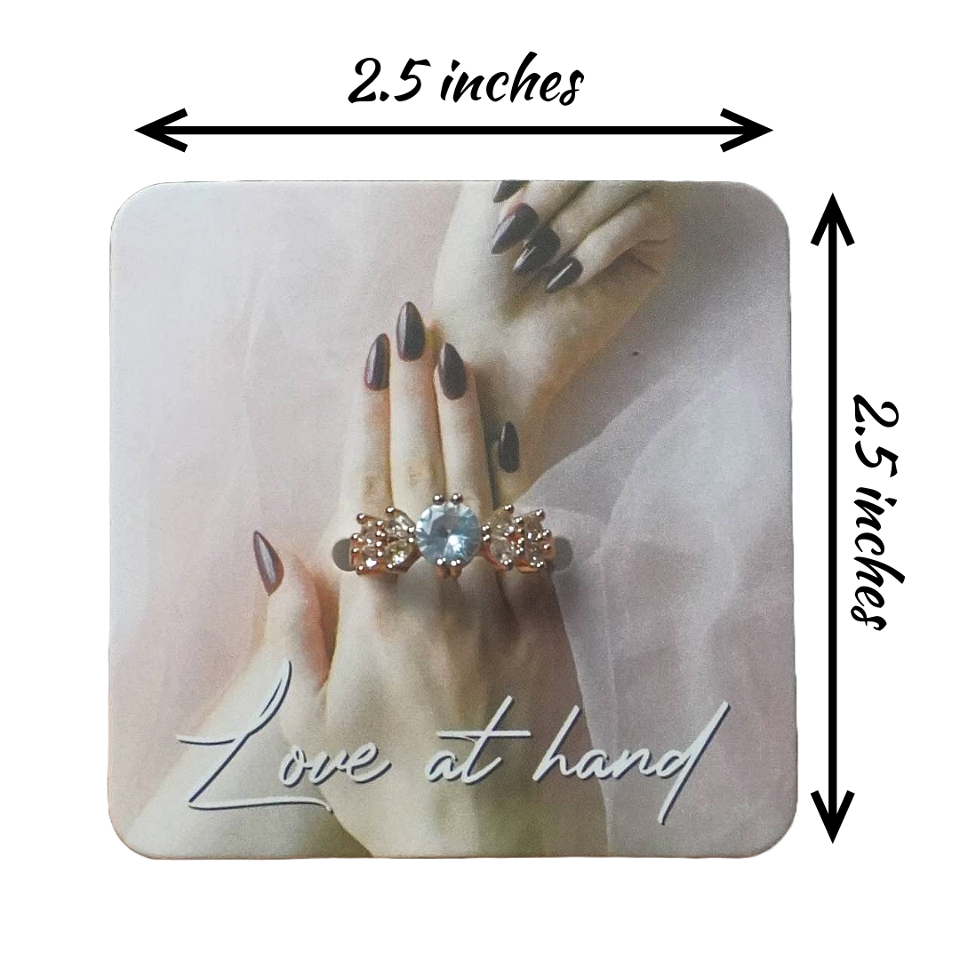 Beautiful Jewelry Cards 50 Pcs