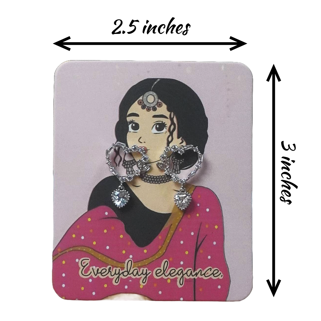 Beautiful Jewelry Cards 50 Pcs