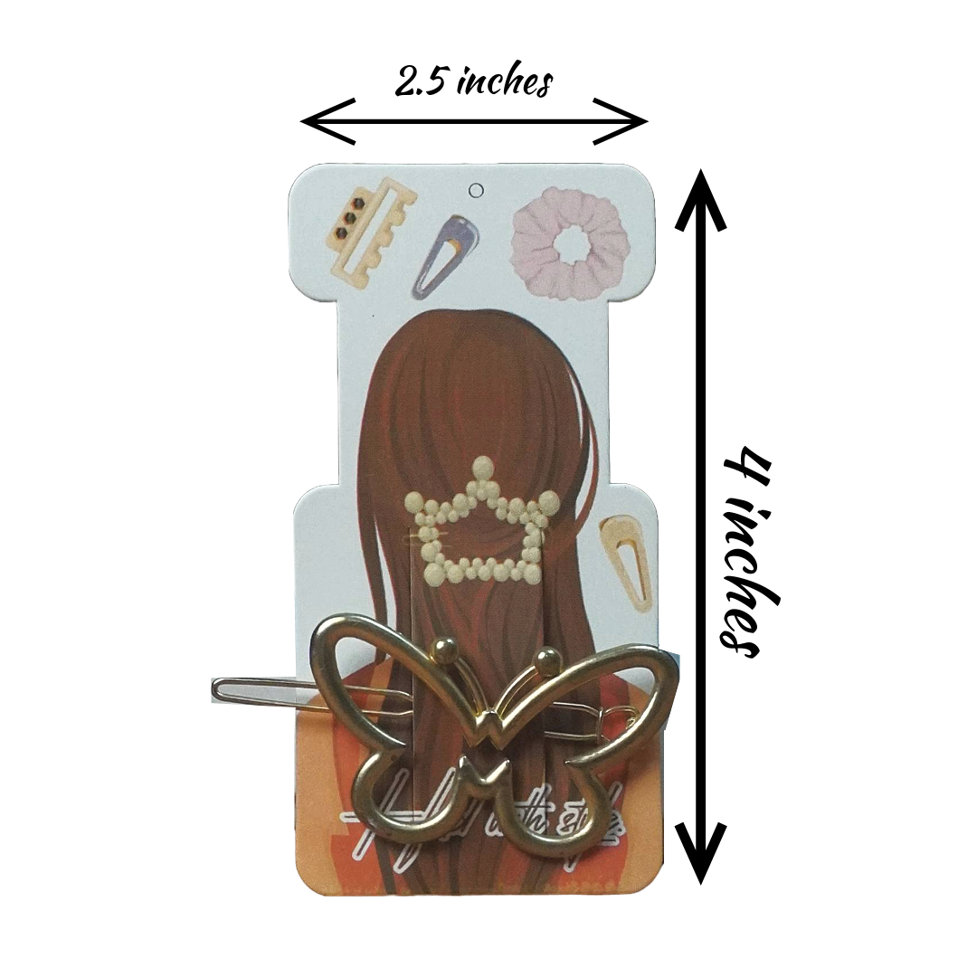 Beautiful Jewelry Cards 50 Pcs