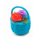 New Born Baby Velvet Flower Bucket Ring Box