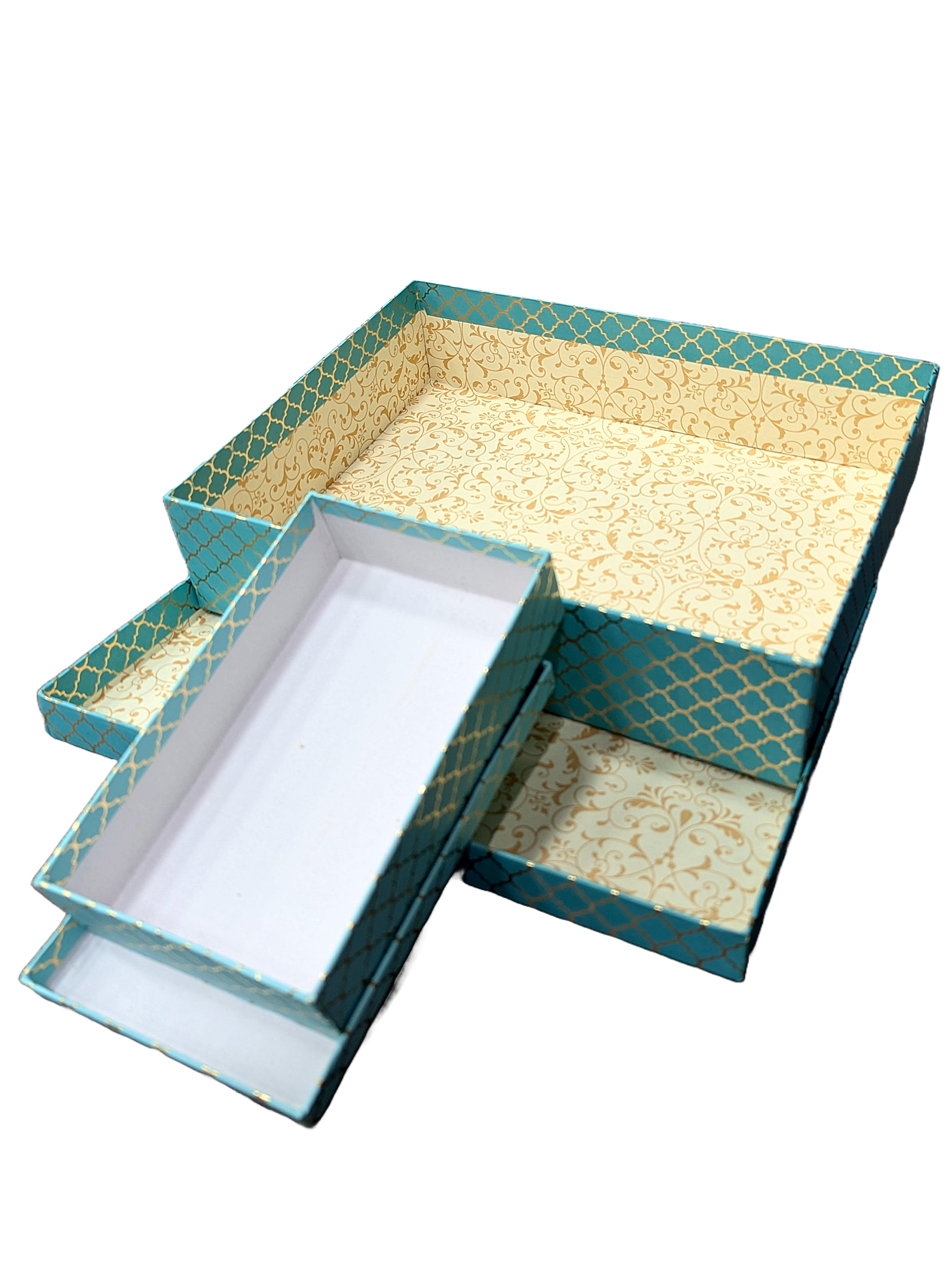 Top Bottom Cardboard Gift Box with Symmetrical Design