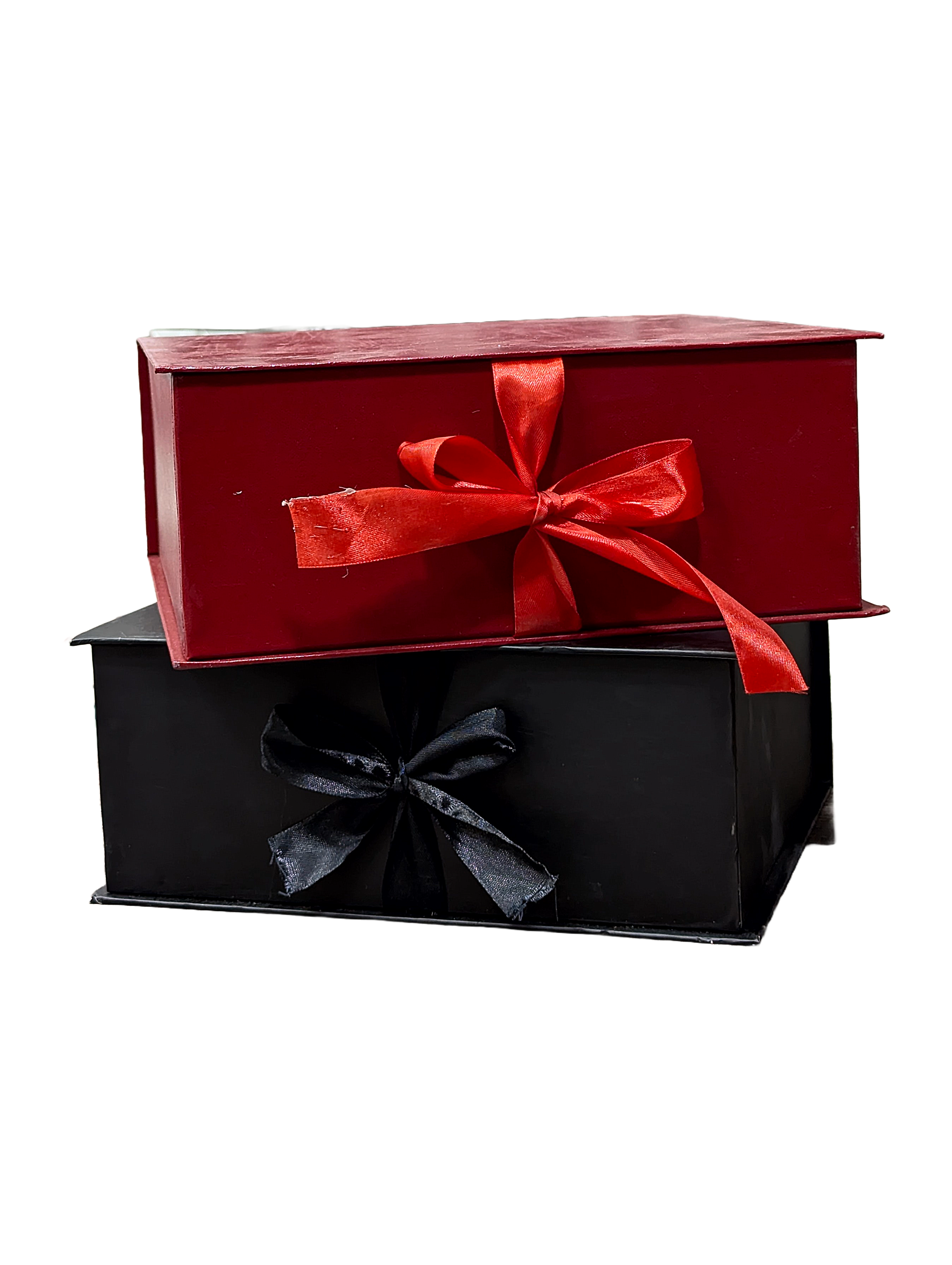 Solid Color Carboard Booklet Ribbon Box