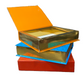 Cardboard Booklet Gift Box with Geometrical Design