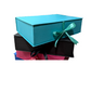 Colorful Cardboard Booklet Ribbon Boxes