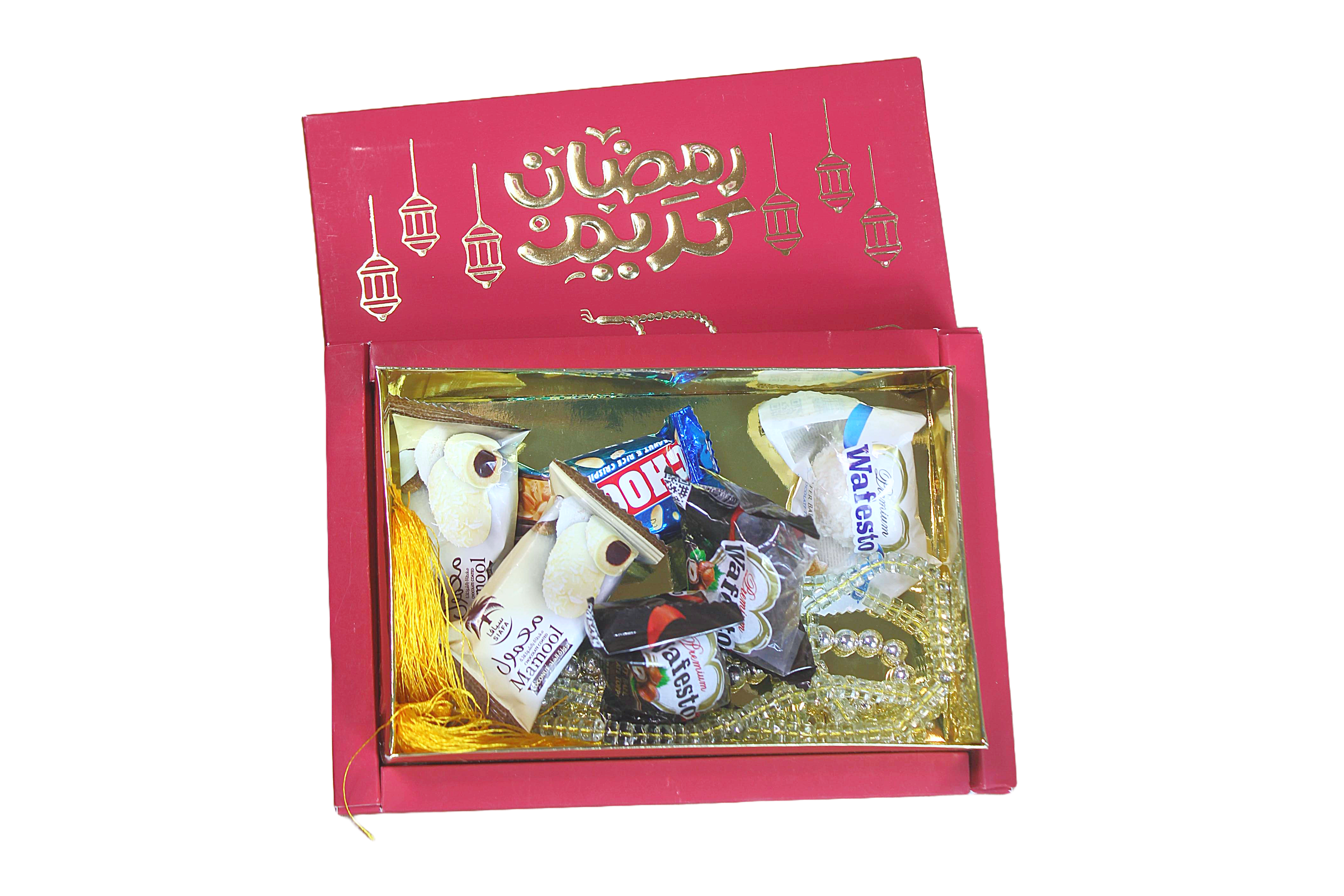 Premium Quality Ramzan Mubarak Print Gift Box (Box Only)