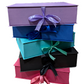 Colorful Cardboard Booklet Ribbon Boxes