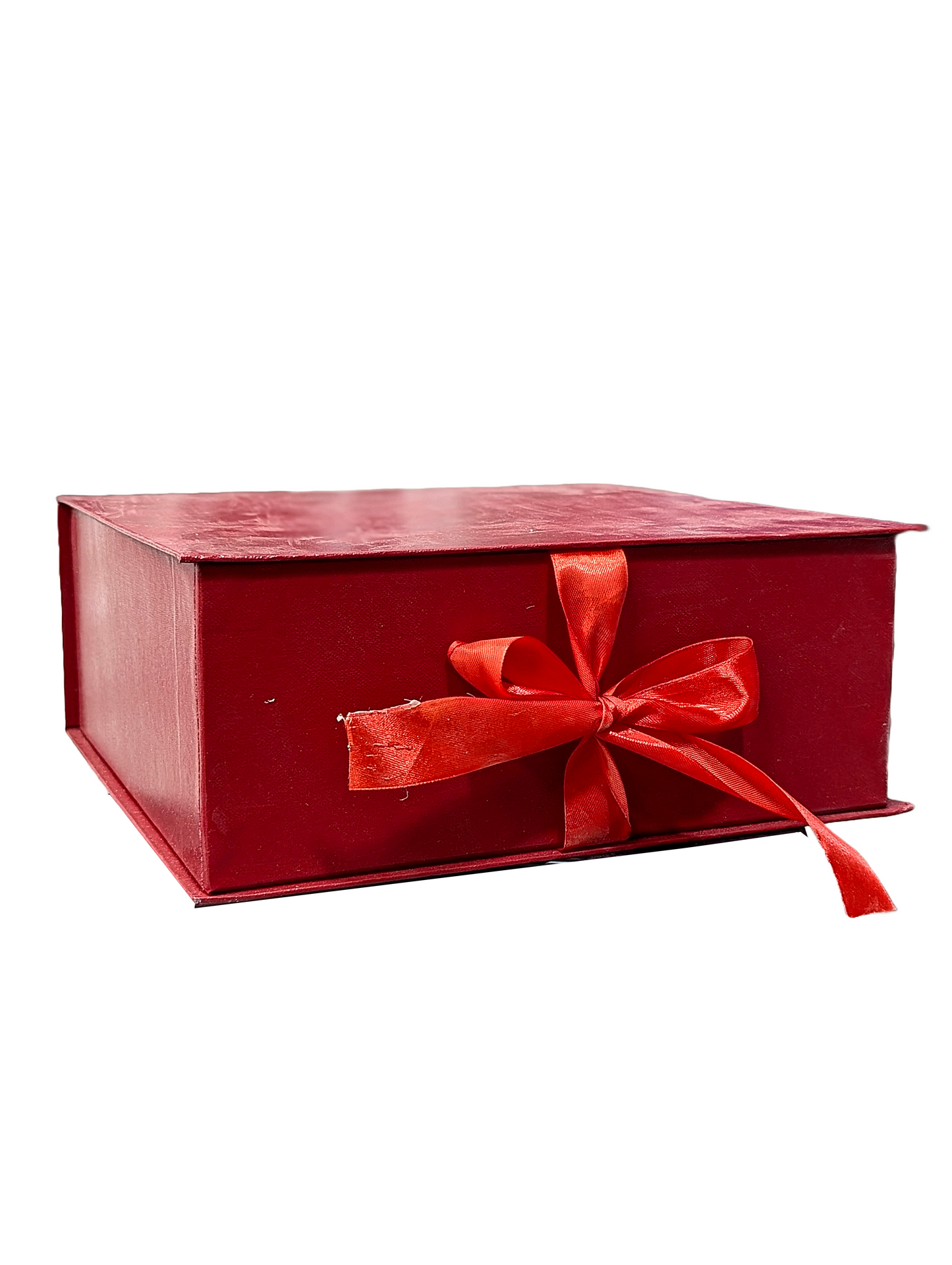 Solid Color Carboard Booklet Ribbon Box
