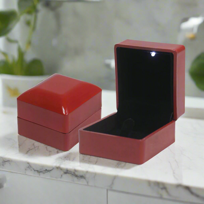 Glossy LED Ring Box