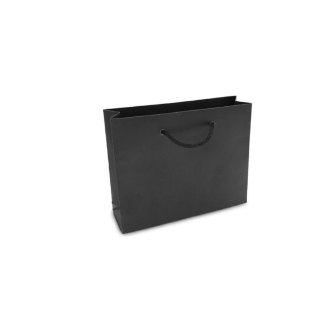 White & Black Eco Paper Jewel Bags