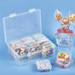 Organizer Box Small Clear Plastic Storage Containers With Hinged Lid For Storage Items