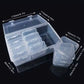 Organizer Box Small Clear Plastic Storage Containers With Hinged Lid For Storage Items