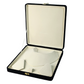 Leather & Velvet Black Flower Jewelry Boxes