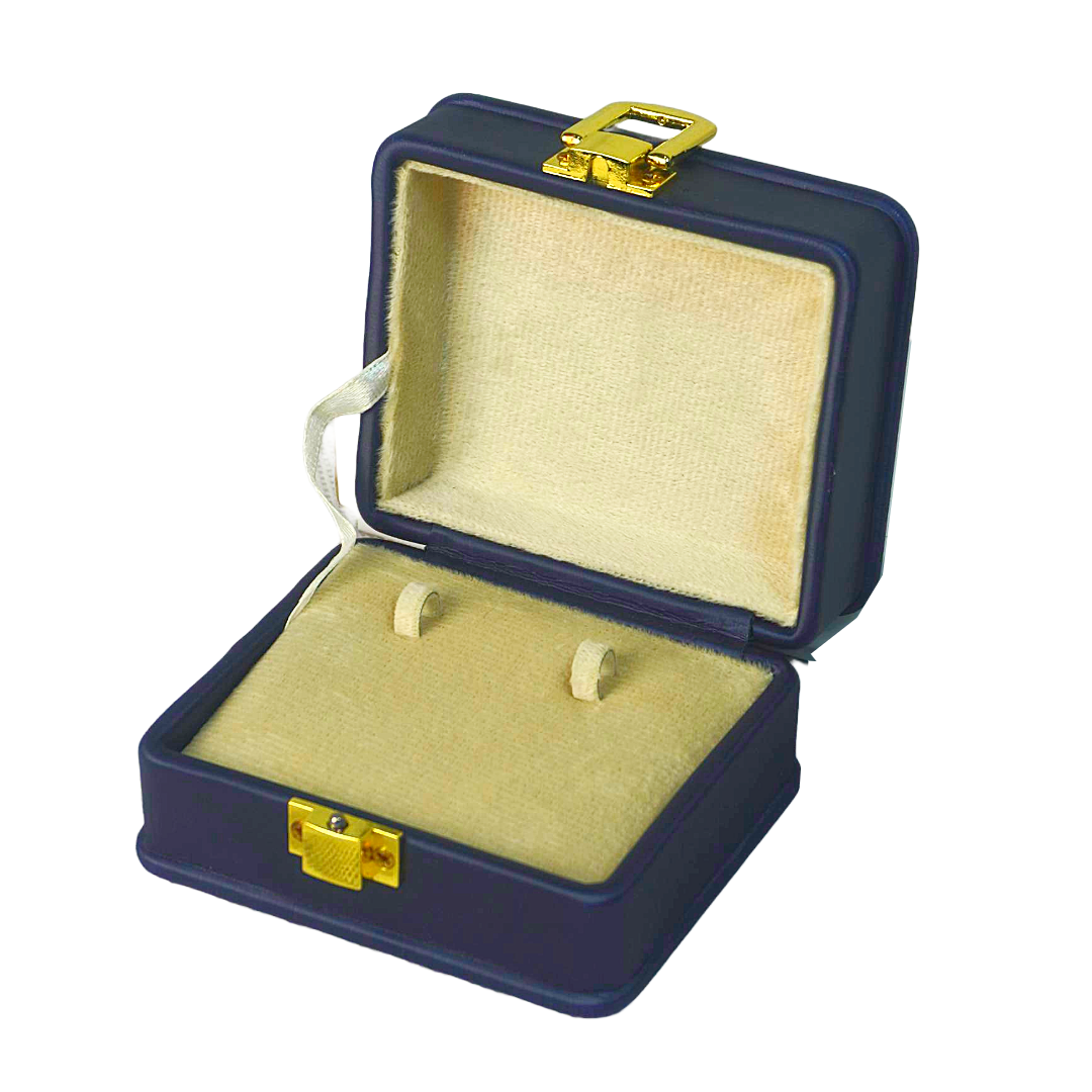 Blue Leather (New) Jewelry Boxes