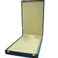 Gold Box Blue Velvet Jewelry Boxes