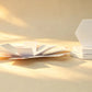 Hexagon explosion box opened flat with folded panels fanned out beside stacked closed boxes