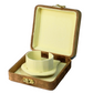 Gold Box Brown Velvet Jewelry Boxes