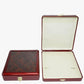 Red Leathered Jewelry Boxes