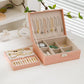 Premier Double Layer Storage Box Leather Jewelry Box