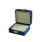 Gold Box Blue Velvet Jewelry Boxes