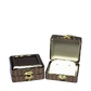 A Model: Engagement Earring Box | Wedding Earring Box | Leather Jewelry Earring Box (Tops Box)