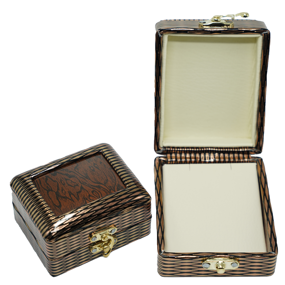 Leather Jewelry Earring Box (Kanta Box)