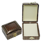 A Model: Engagement Earring Box | Wedding Earring Box | Leather Jewelry Earring Box (Kanta Box)