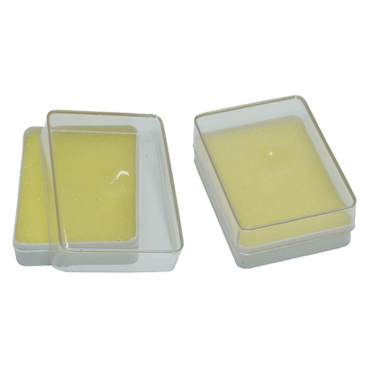Crystal / Plastic Yellow Boxes
