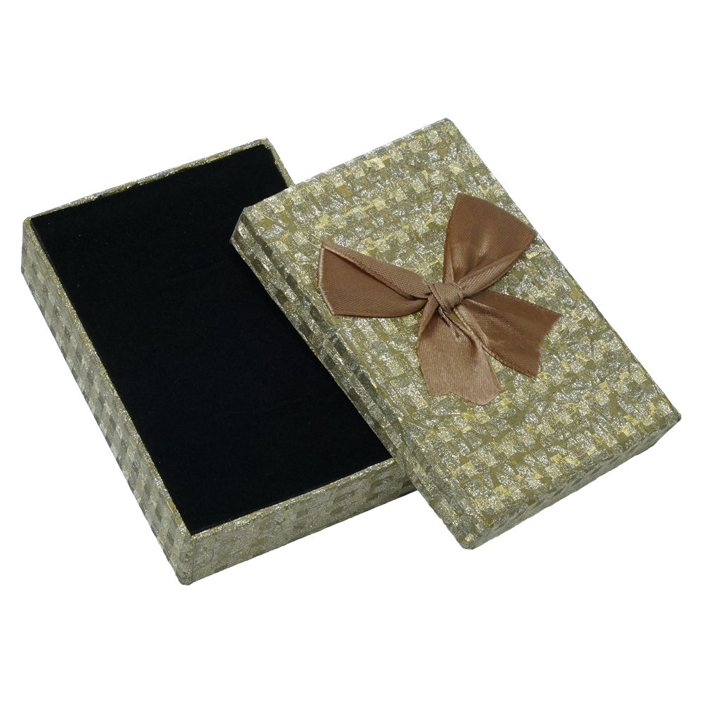 Glitter Multi Mix Color Cardboard Jewelry Boxes