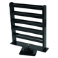 Black Crystal Bars Nose Pin  Display Stand
