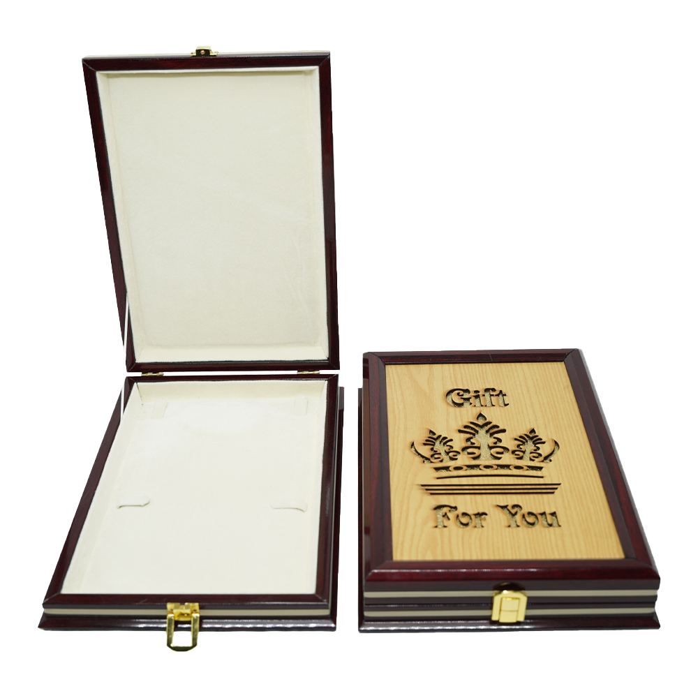 PVC Brown Wooden Jewelry Boxes