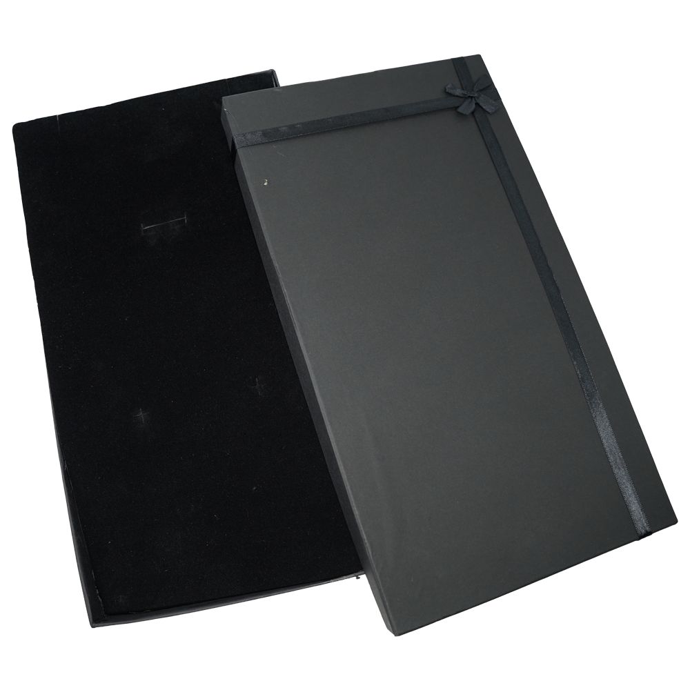 Black Cardboard Jewelry Boxes