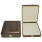 A Model: 6x6 Necklace jewelry Box | Necklace jewelry Case | Leather Jewelry Necklace Storage Box