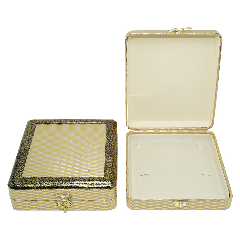 F Model: 6x6 Necklace jewelry Box | Necklace jewelry Case | Leather Jewelry Necklace Storage Box
