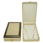 F Model: 10x6 Necklace jewelry Box | Necklace jewelry Case | Leather Jewelry Necklace Storage Box (Mala Set Box)