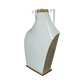 PATTENED GOLDEN & WHITE SIDE BUST