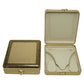 F Model: 6x6 Necklace jewelry Box | Necklace jewelry Case | Leather Jewelry Necklace Storage Box